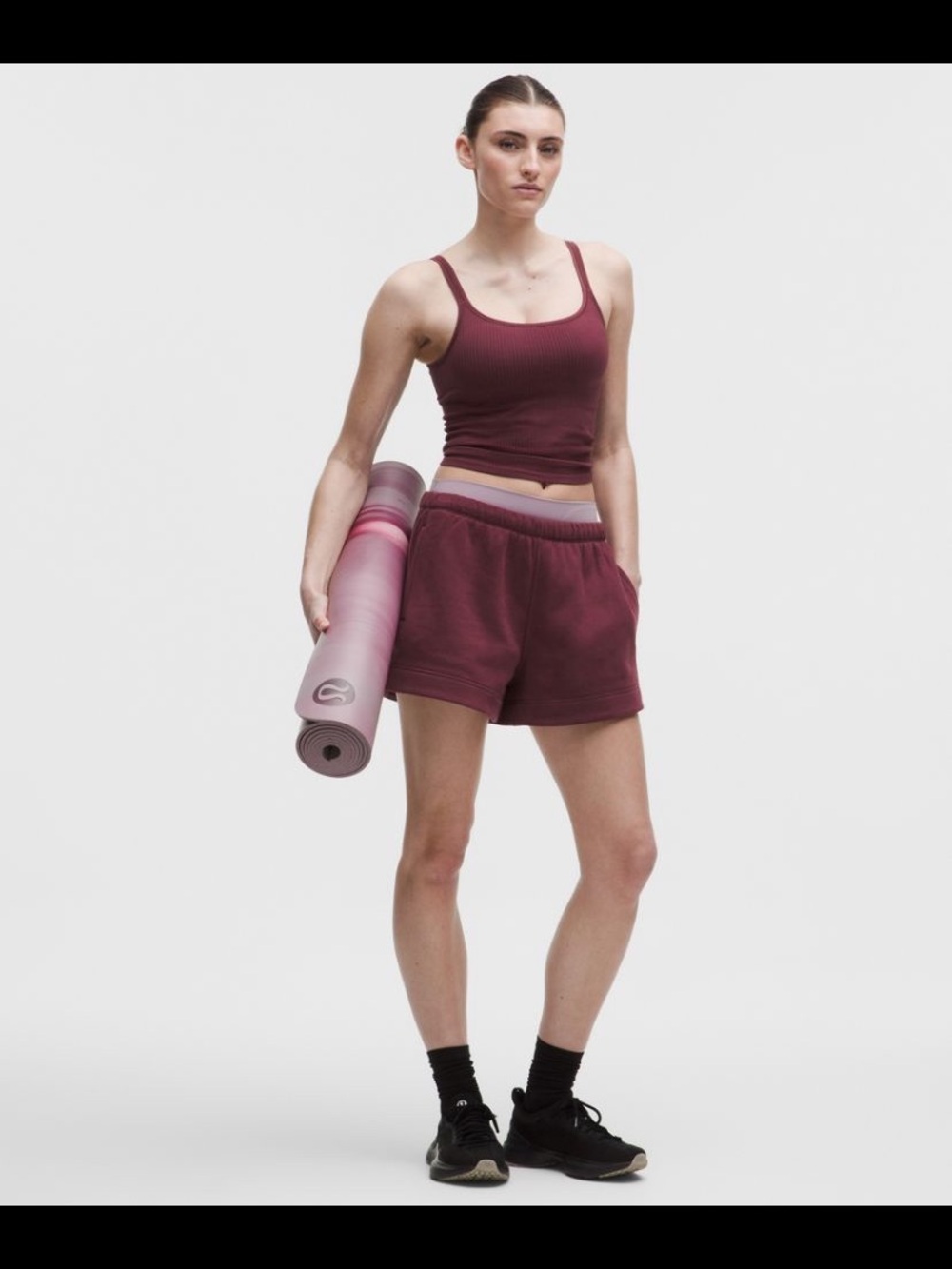 Lululemon Ebb to Street Scoop-Neck Cropped Tank Top - Picture 3 of 7